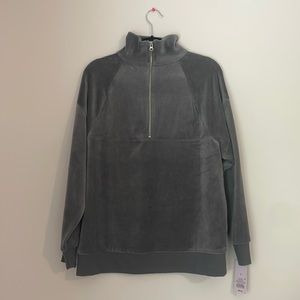 Dark Grey Wild Fable Quarter-Zip